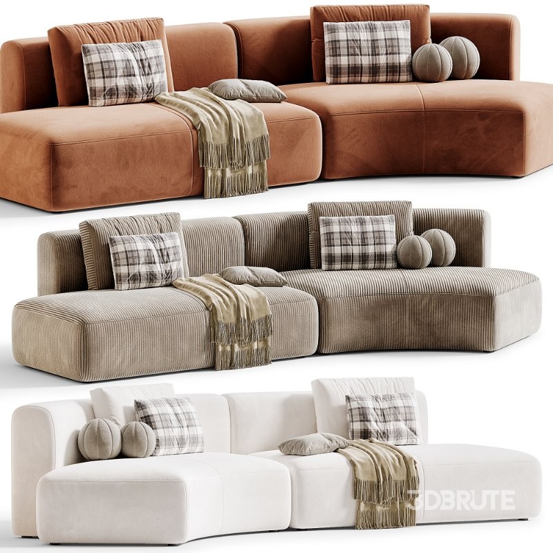 Cosy Curve Modular Sofa by MDF Italia Image 3