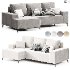 Corner sofa bed Rauschen - Thumbnail 4