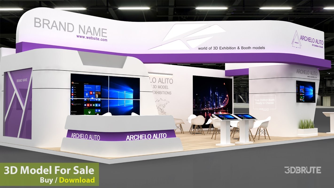 creative exhibition booth stall Image 6