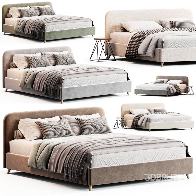 Bed Lightsey 180 Velvet Image 5