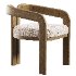 Chloe Teak Dining Chair - Thumbnail 1
