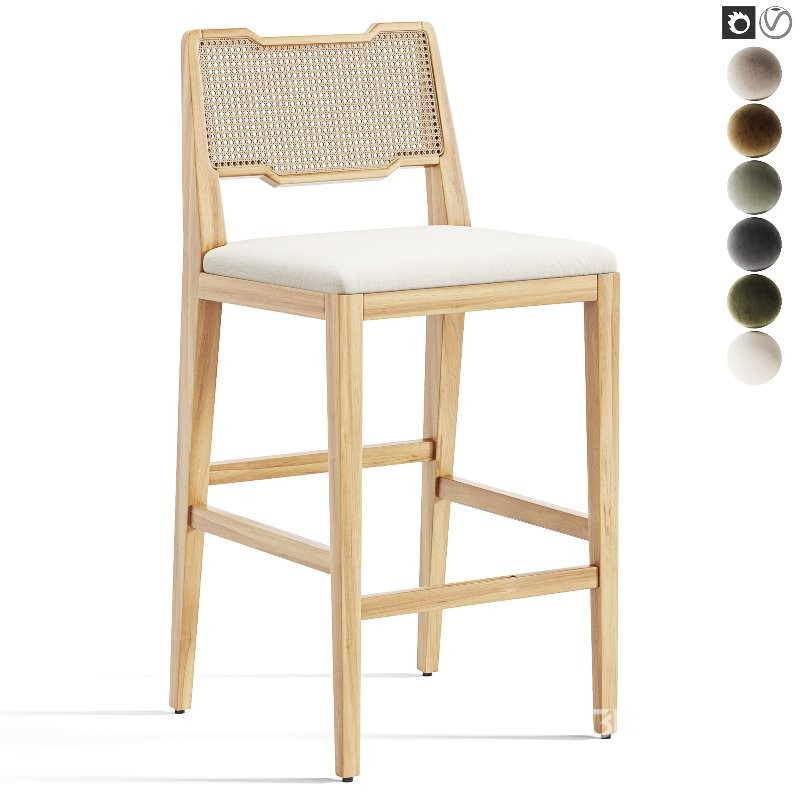 Eva Bar Chair By Domkapa Image 5