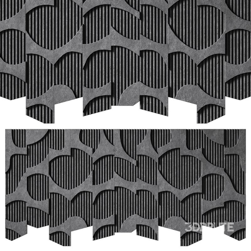 Decorative Panel 3D ART RELIEF 185 Image 1