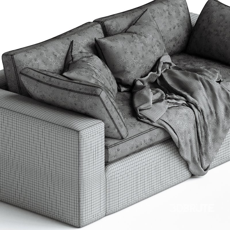 Dream Navy Sectional Sofa Combination 03 Image 3