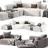 Corner modular sofa Fabro - Thumbnail 5