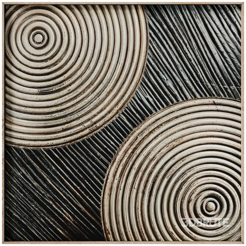 Decorative 3D Panel ART RELIEF 122 Image 1