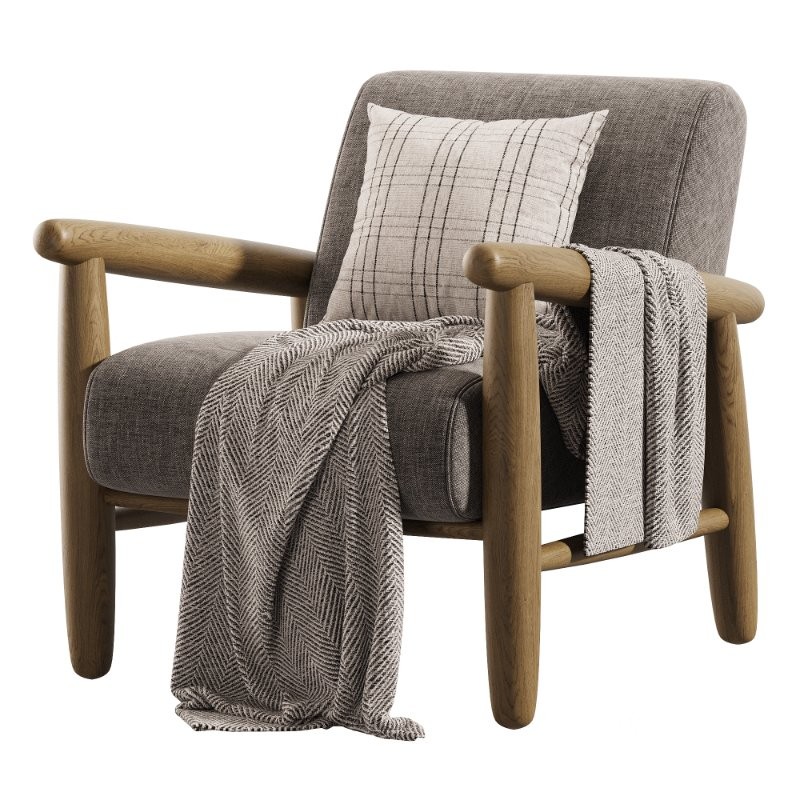 Oaklynn Leather Armchair Image 2