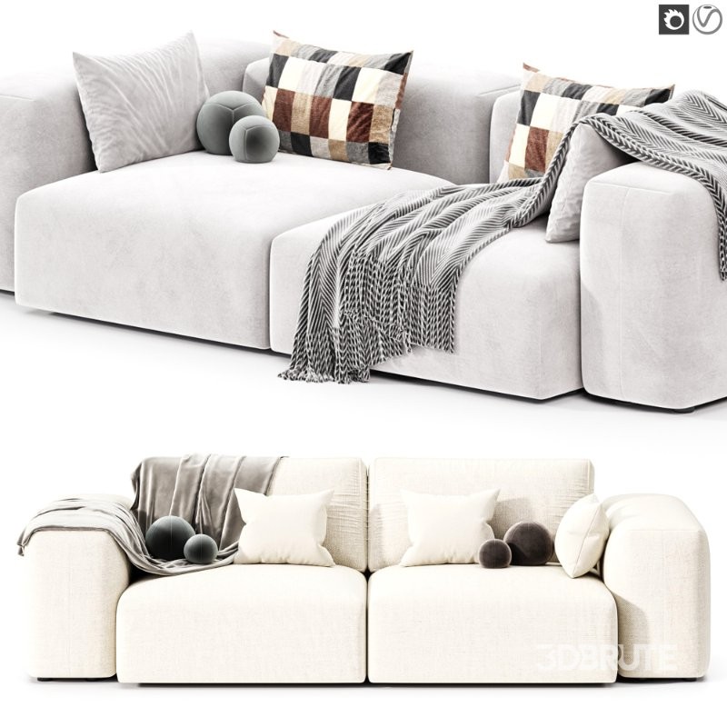 Straight sofa Fiji two section Image 6