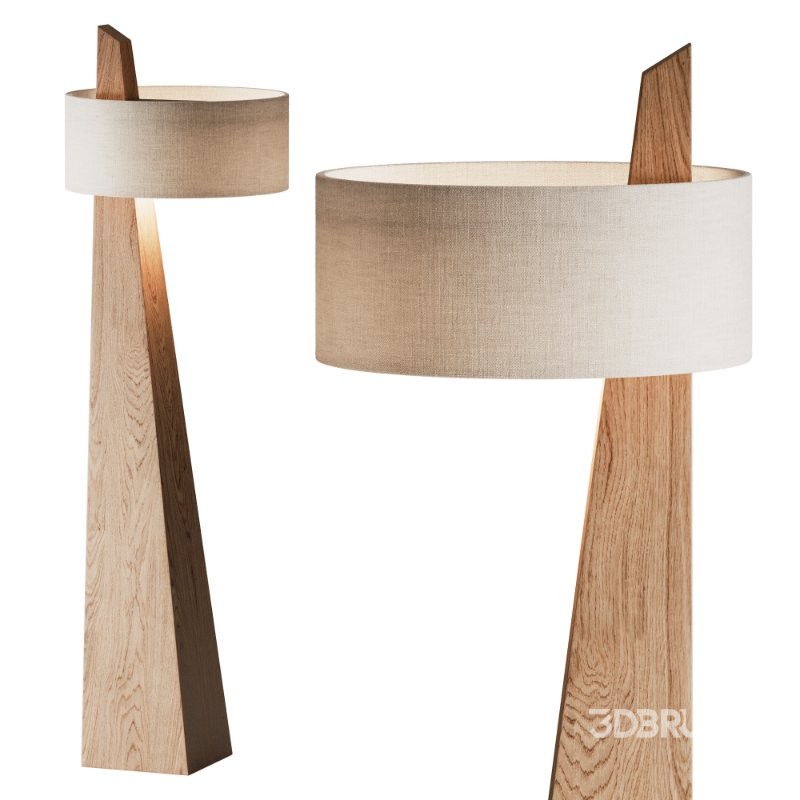 Wabi Sabi Style Floor Lamp Image 3