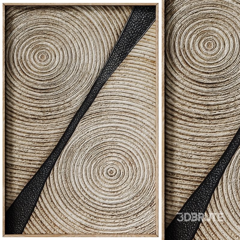 Decorative 3D Panel ART RELIEF 70 Image 1