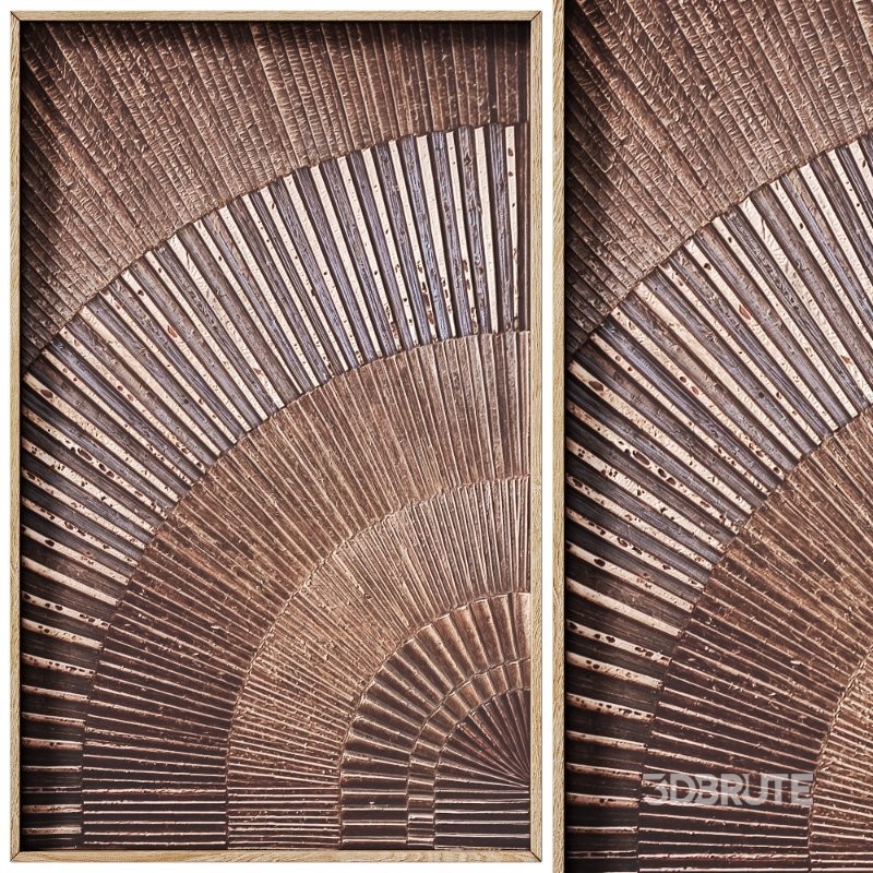 Decorative 3D Panel ART RELIEF 73 Image 1