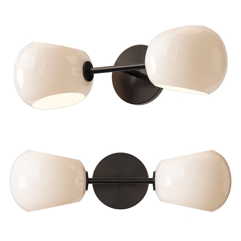 Xaviero Glass Vanity Light Image 5