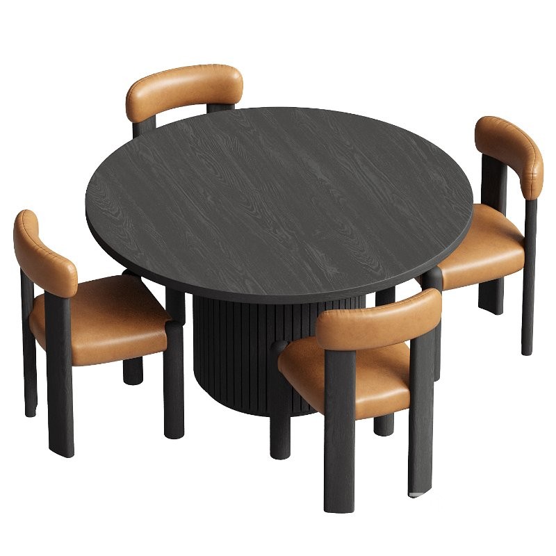 Colton Chair and Harlow Dining Table set Image 6