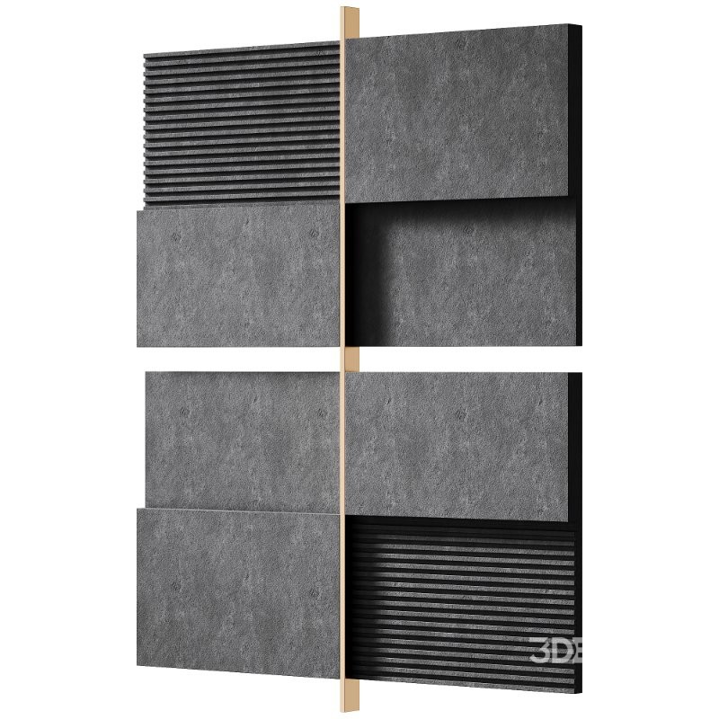 Decorative Panel 3D ART RELIEF 186 Image 2