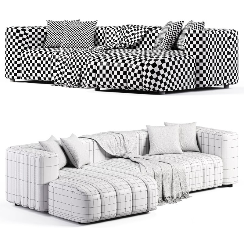 Bowry 3 Piece Modular Upholstered Image 5