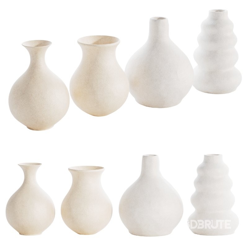 Vases Decor Set 02 Image 6