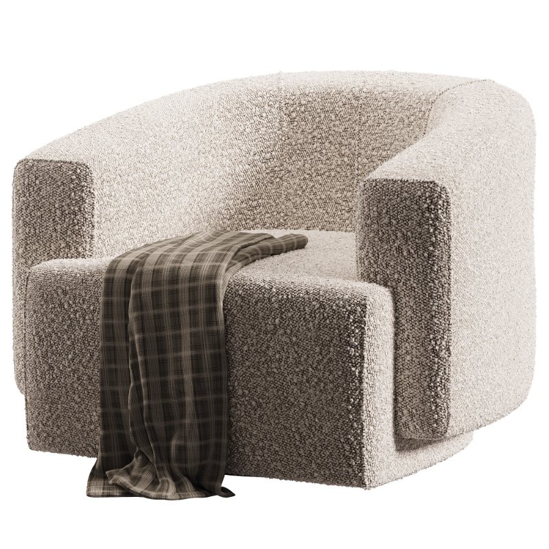 Hamlin Nubuck Leather Swivel Chair Image 3