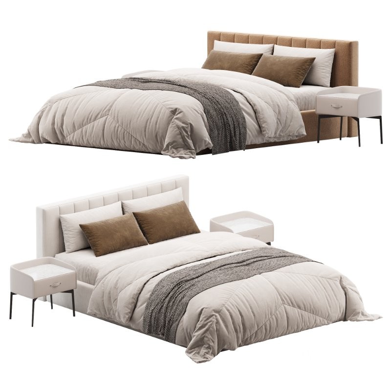 York Stripes bed Image 1