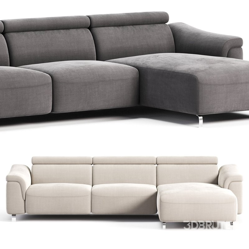 Fabric Aqua Clean L shape Sofa Image 3