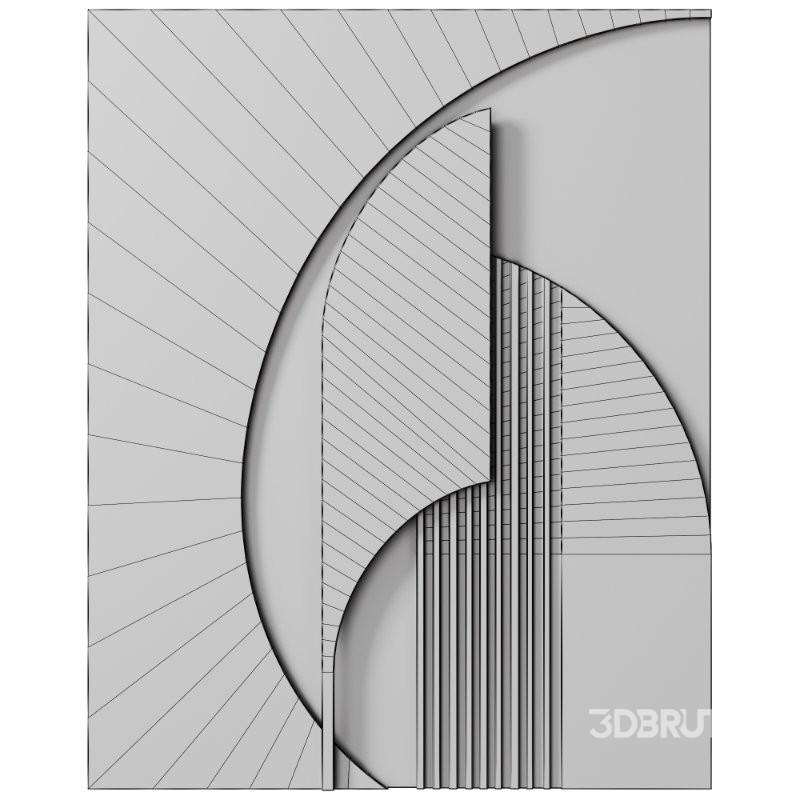 Decorative 3D Panel ART RELIEF 68 Image 4