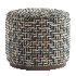 Sinclair Round Ottoman - Thumbnail 5