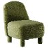 Mansi Soft Beige Armchair - Thumbnail 2