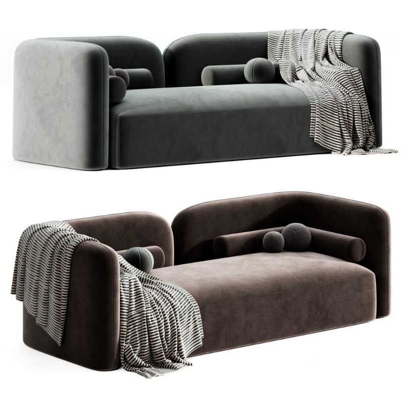 Straight sofa Stone Image 6