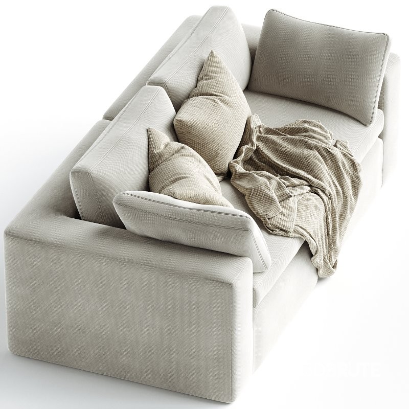 Dream Navy Sectional Sofa Combination 03 Image 1