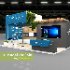 stall exhibition 3d design - Thumbnail 1