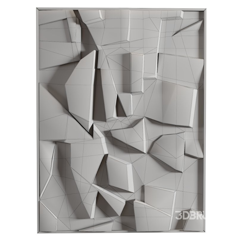 Contemporary 3D Wall Art Image 1