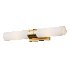 Cydney Vanity Light And Malika Opal Glass Bath Sconce - Thumbnail 2
