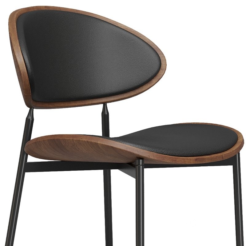 Lars Leather Dining Chairs Image 3