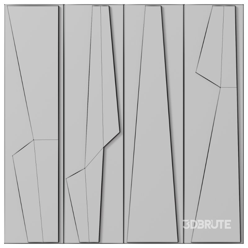 Decorative 3D Panel ART RELIEF 65 Image 2
