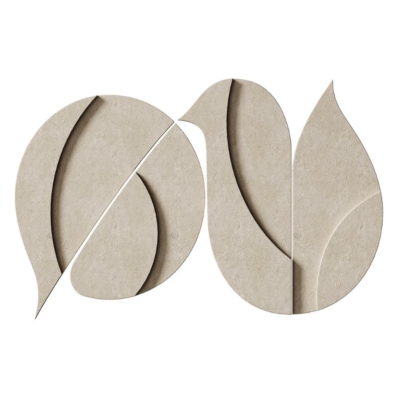 Decorative Panel 3D ART RELIEF 191 Image 1