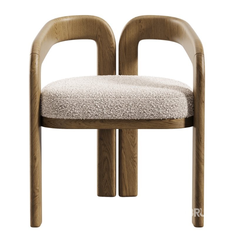 Chloe Teak Dining Chair Image 2