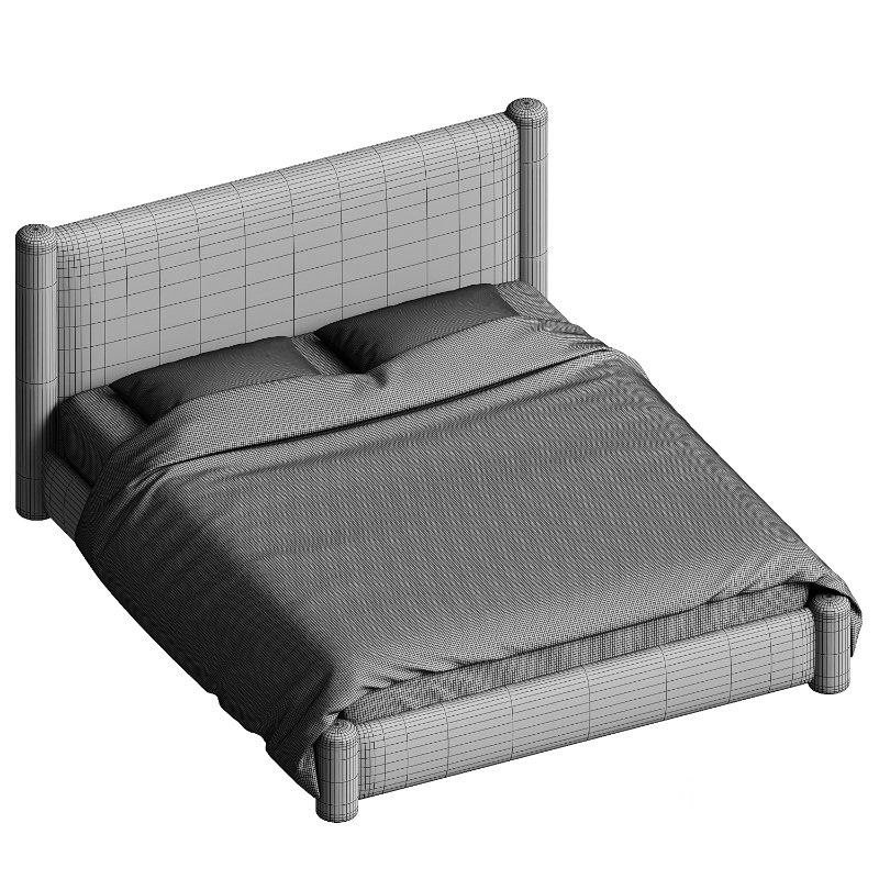 Modern Fully Platform Bed Image 3