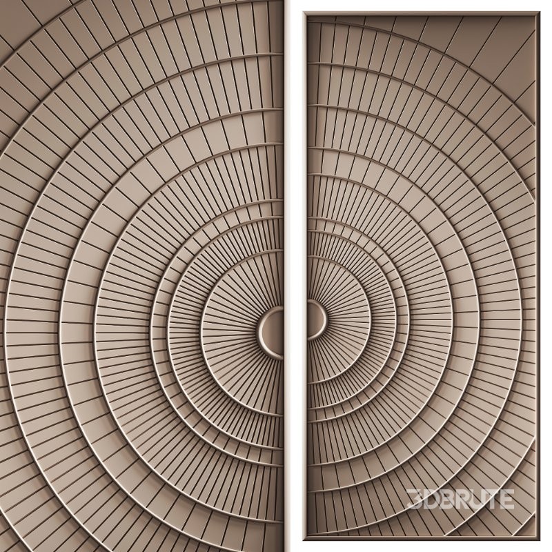 Decorative 3D Panel ART RELIEF 178 Image 1