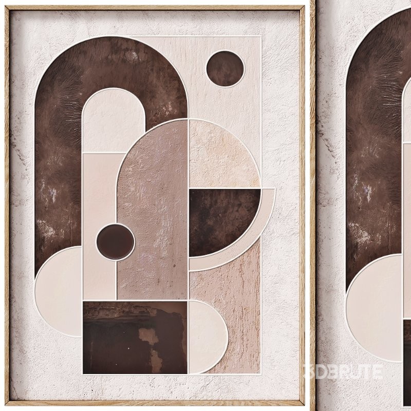 Decorative 3D Panel ART RELIEF 72 Image 1