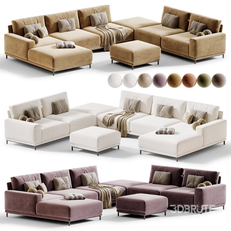Eless Modular Sofa by Luzaro Image 3