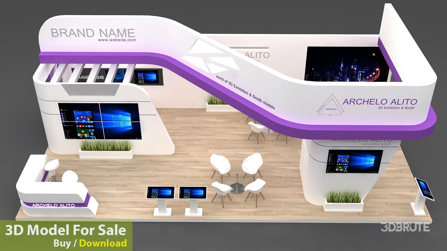 creative exhibition booth stall Image 7