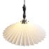 Vintage Pleated Pendant Lampshade Chandelier - Thumbnail 5