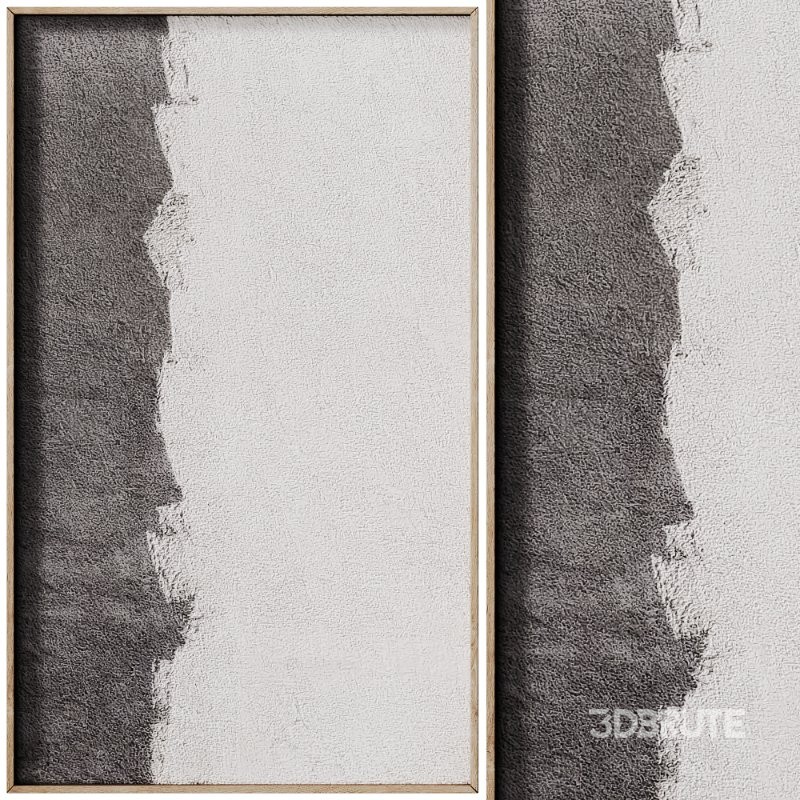 Decorative 3D Art Relief Panel 156 Set Image 2