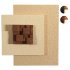 Abstract Square Wall Decor Wooden Cubes - Thumbnail 2