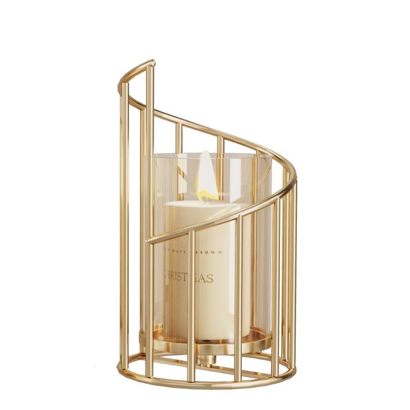 Metal Wire Candle Holder Image 4