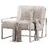 Bo Fabric Lounge Chair - Thumbnail 4