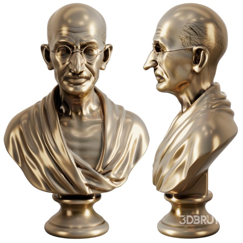 Sculpture set1 – Gandhi statue Image 1