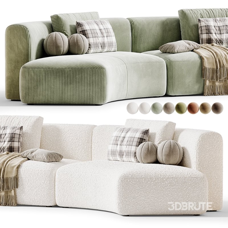 Cosy Curve Modular Sofa by MDF Italia Image 4