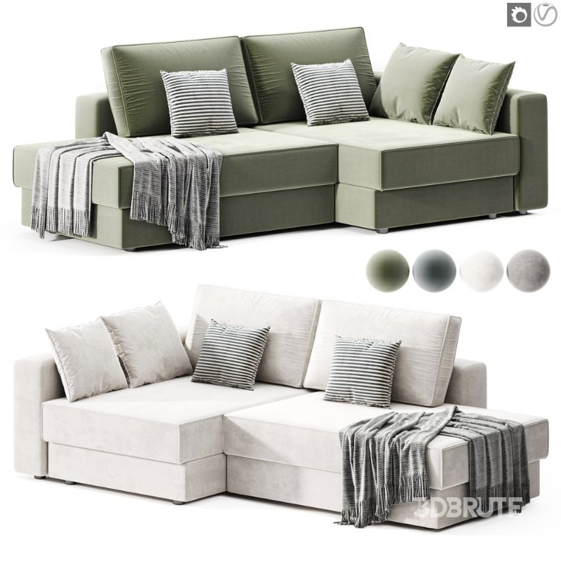 Corner sofa bed Douglas Image 1