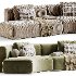 Cosy Curve Modular Sofa by MDF Italia - Thumbnail 8