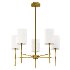 Trade Winds Lighting. Trade Winds Leslie 5-Light Chandelier - Thumbnail 2